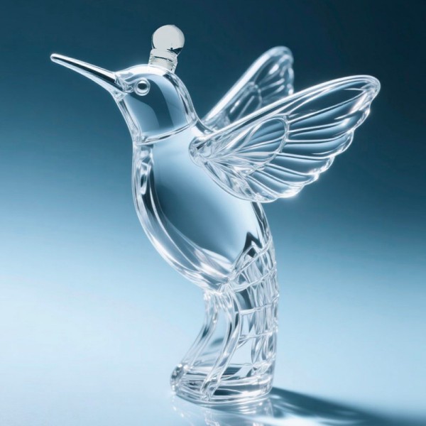 Винная бутылка в форме колибри (2)
