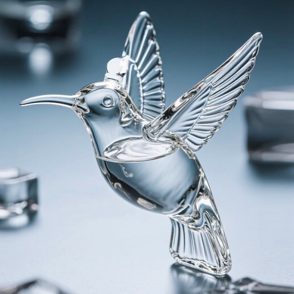 Винная бутылка в форме колибри (3)