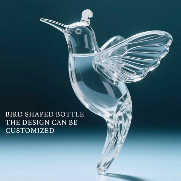 Винная бутылка в форме колибри (5)