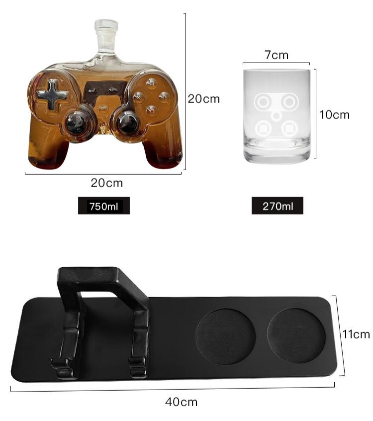 Заказные аксессуары для напитков в виде игрового контроллера (10)