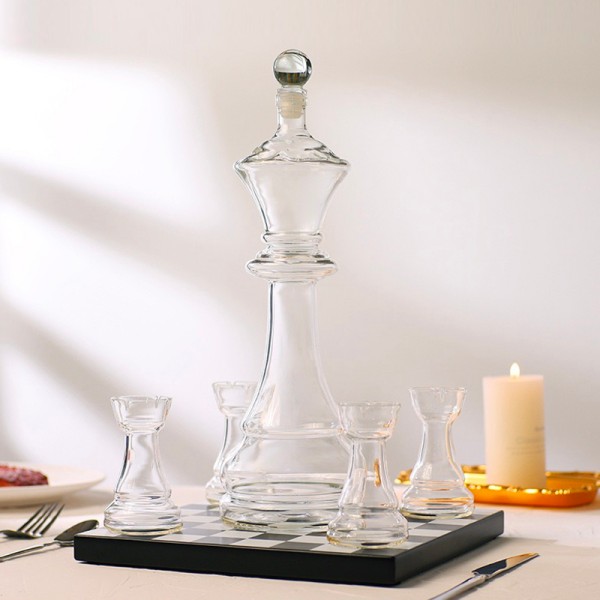 Заказные аксессуары для напитков в виде шахматной доски (3)